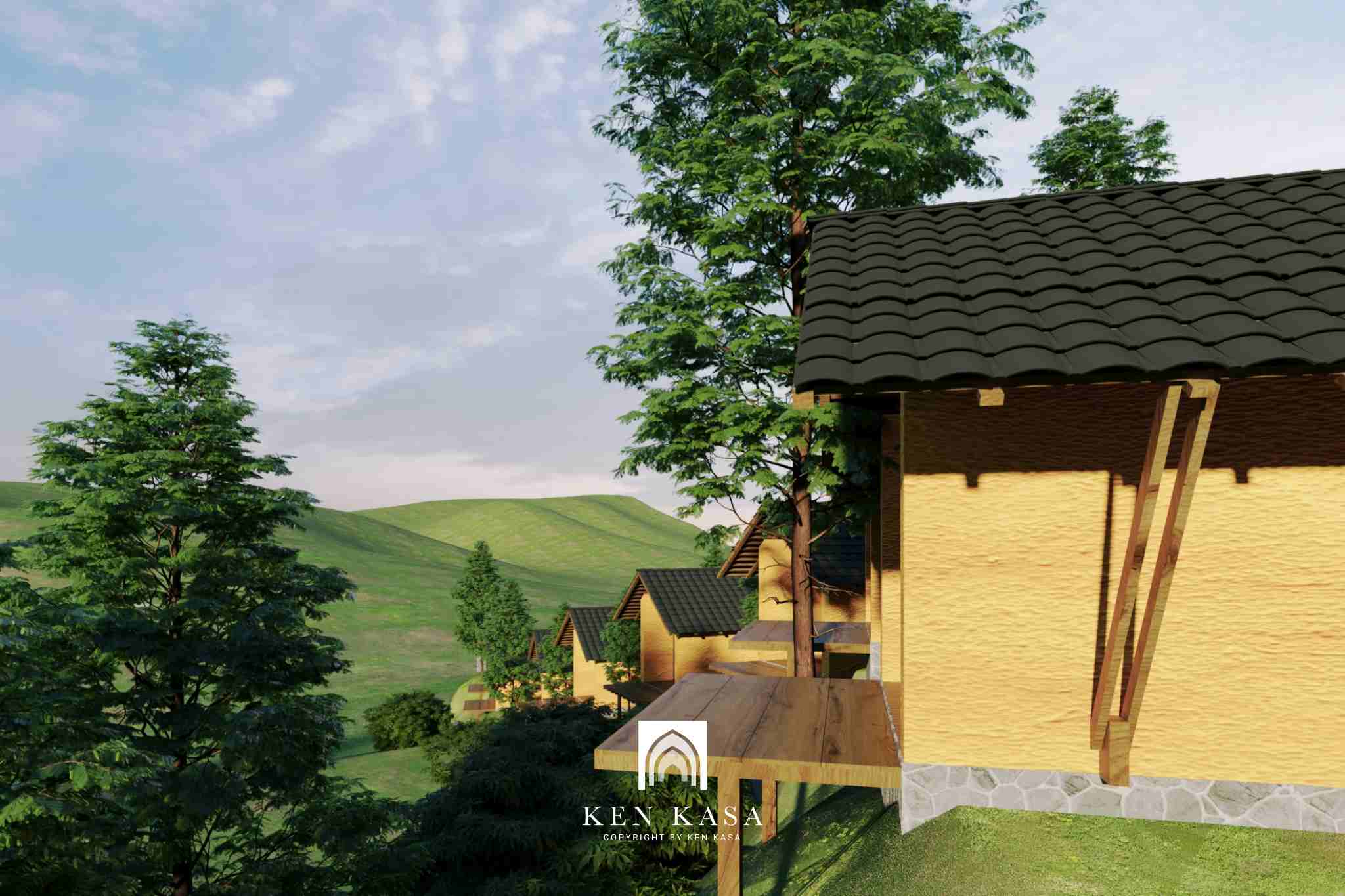 Vị trí đẹp của Diêu Bông homestay